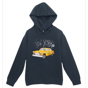 New York Big Apple Yellow Cab Taxi Urban Pullover Hoodie