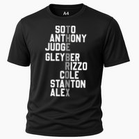 New York Baseball Player Name Cooling Performance Crew T-Shirt