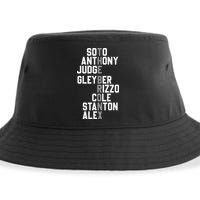New York Baseball Player Name Sustainable Bucket Hat