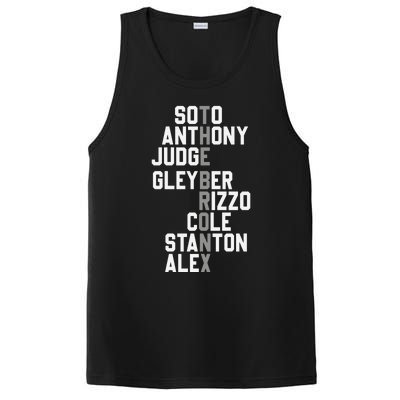 New York Baseball Player Name PosiCharge Competitor Tank