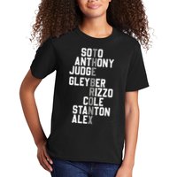 New York Baseball Player Name Kids T-Shirt