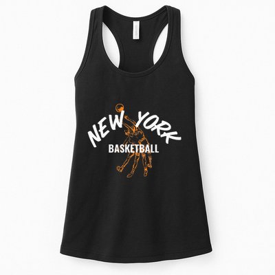 New York Basketball Jersey Womens Tank Top