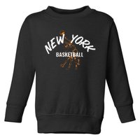 New York Basketball Jersey Toddler Sweatshirt