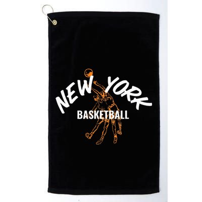 New York Basketball Jersey Golf Towel