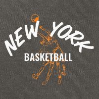 New York Basketball Jersey Cotton Canvas Backpack