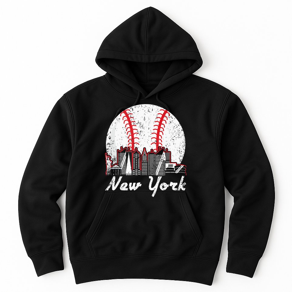 New York Baseball NY Hoodie