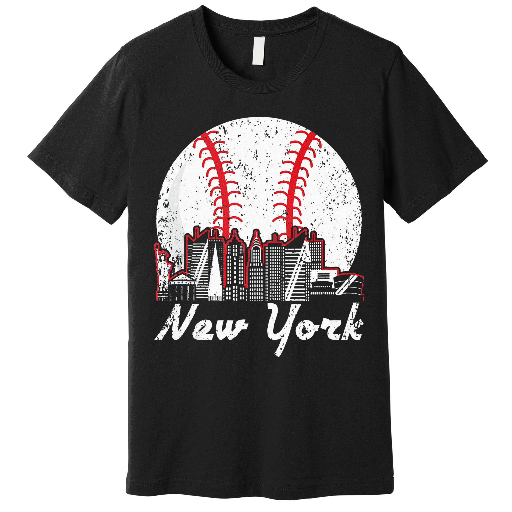 New York Baseball NY Premium T-Shirt