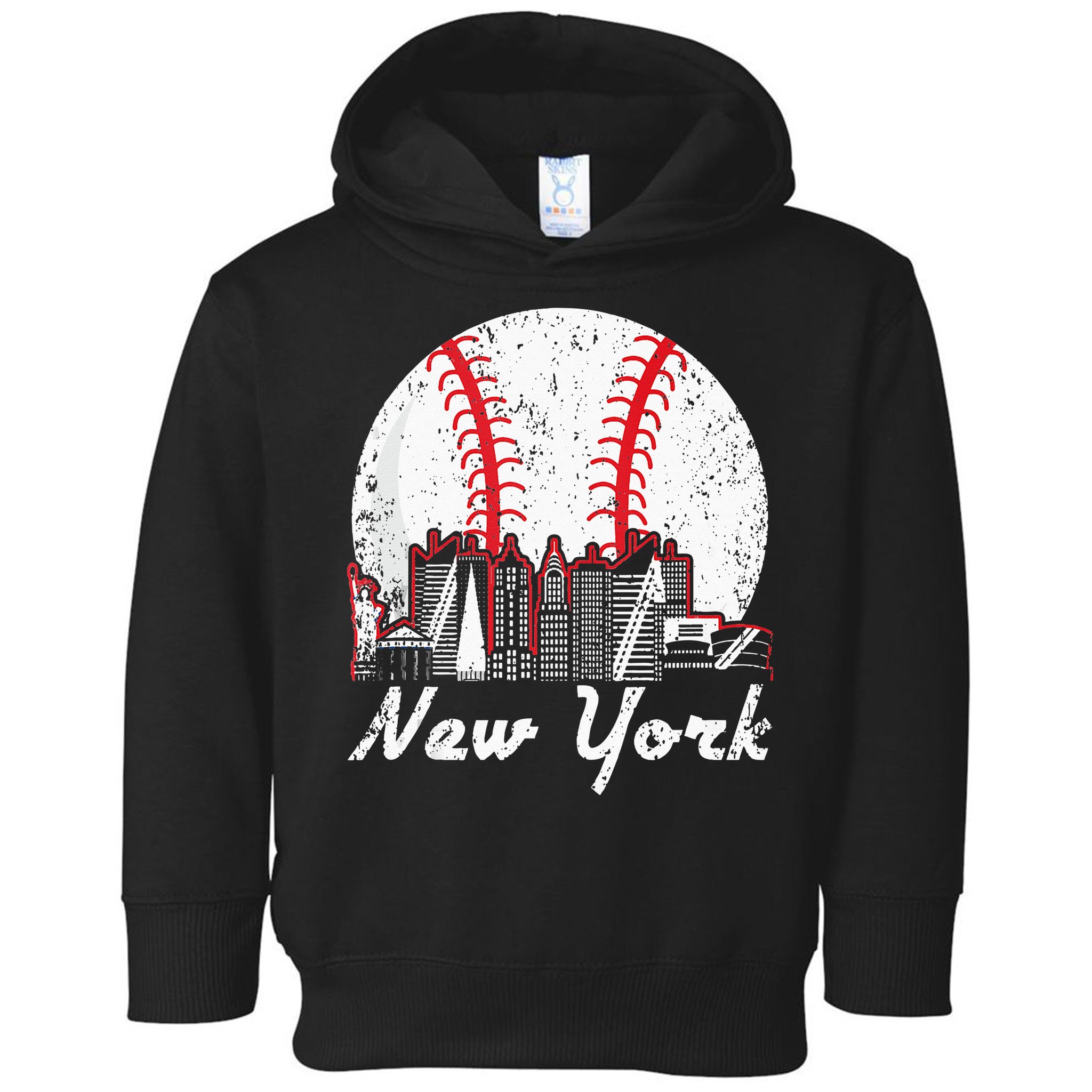 New York Baseball NY Toddler Hoodie