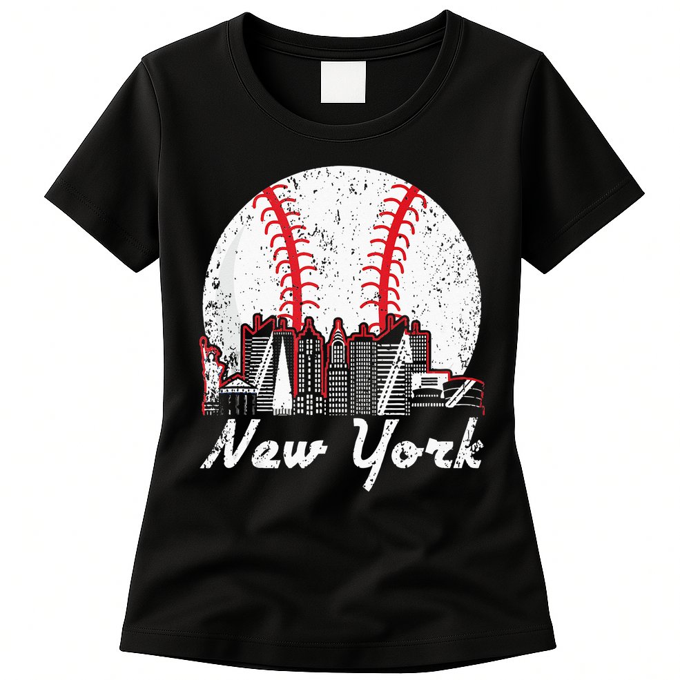 New York Baseball NY Womens T-Shirt