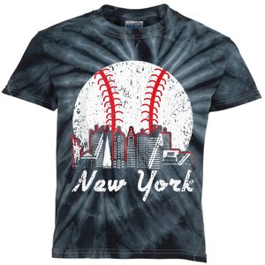 New York Baseball NY Kids Tie-Dye T-Shirt