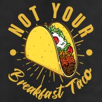 Not Your Breakfast Taco Adult Drive Performance Visor