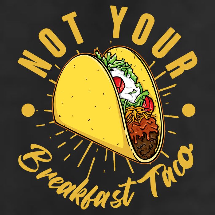 Not Your Breakfast Taco Adult Drive Performance Visor