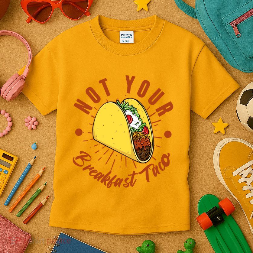 Not Your Breakfast Taco Kids T-Shirt