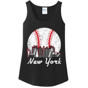 New York Baseball NY Ladies Essential Tank