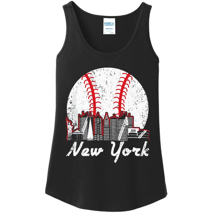 New York Baseball NY Ladies Essential Tank