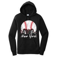 New York Baseball NY Women's Pullover Hoodie