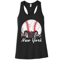 New York Baseball NY Women's Racerback Tank