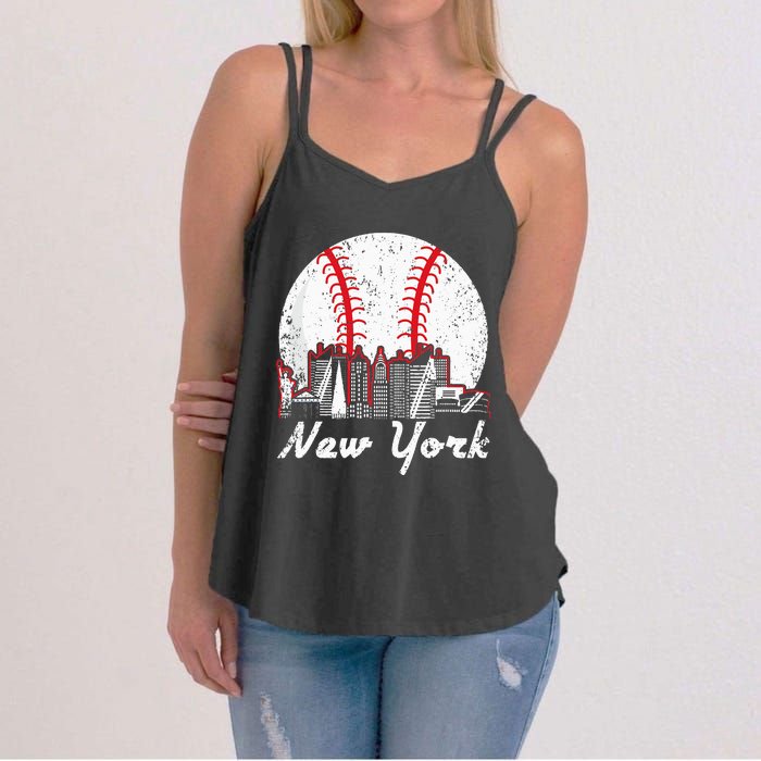 New York Baseball NY Women's Strappy Tank