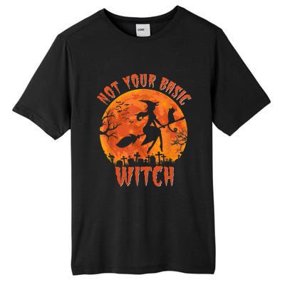 Not Your Basic Witch Funny Halloween Costume Gift Tall Fusion ChromaSoft Performance T-Shirt