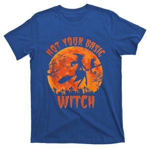 Not Your Basic Witch Funny Halloween Costume Gift T-Shirt