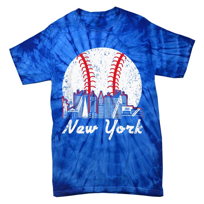 New York Baseball NY Tie-Dye T-Shirt