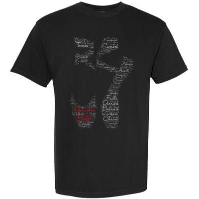 New York Ballet Pointe Shoe Garment-Dyed Heavyweight T-Shirt