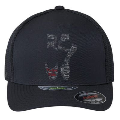 New York Ballet Pointe Shoe Flexfit Unipanel Trucker Cap
