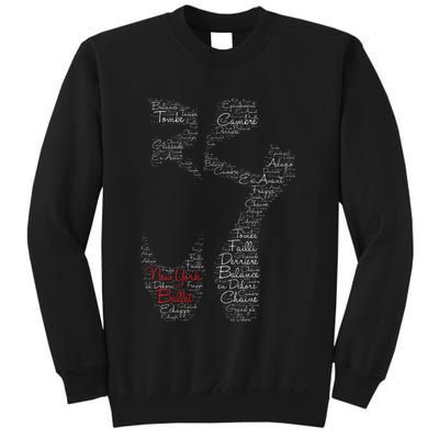 New York Ballet Pointe Shoe Sweatshirt