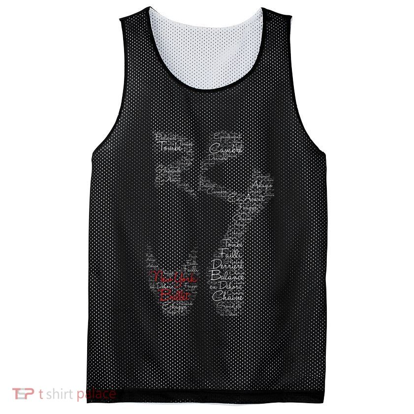 New York Ballet Pointe Shoe Mesh Reversible Basketball Jersey Tank