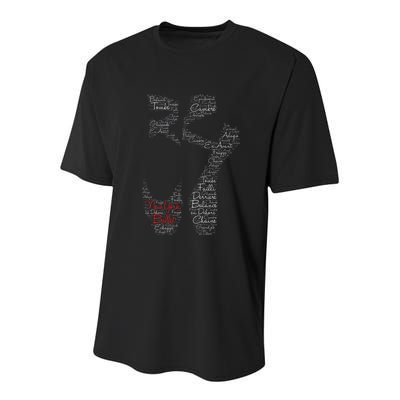 New York Ballet Pointe Shoe Youth Performance Sprint T-Shirt