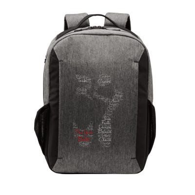 New York Ballet Pointe Shoe Vector Backpack