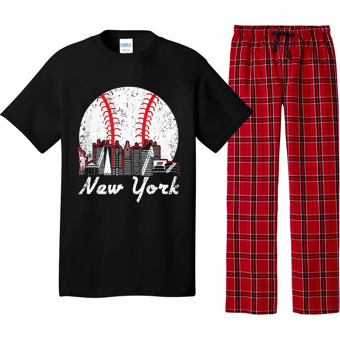 New York Baseball NY Pajama Set