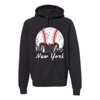 New York Baseball NY Premium Hoodie