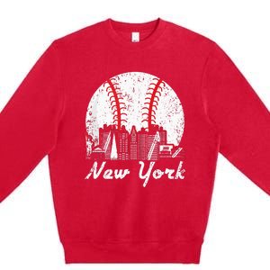 New York Baseball NY Premium Crewneck Sweatshirt