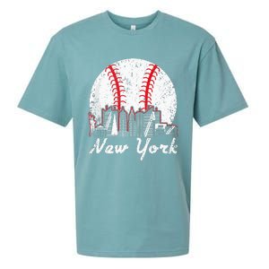 New York Baseball NY Sueded Cloud Jersey T-Shirt