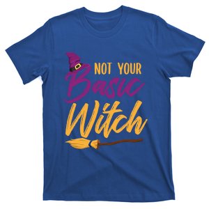 Not Your Basic Witch Funny Halloween Costume Gift T-Shirt