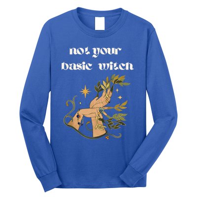 Not Your Basic Witch Long Sleeve Shirt