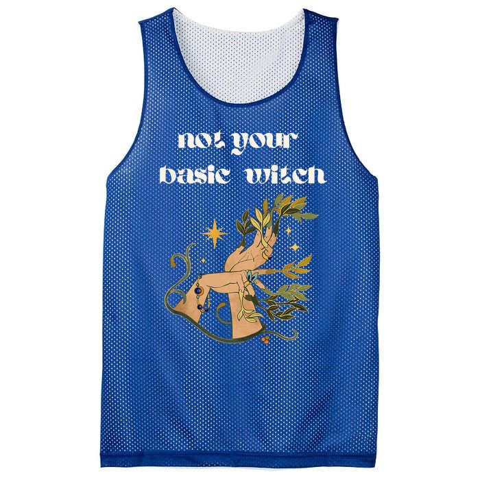 Not Your Basic Witch Mesh Reversible Basketball Jersey Tank