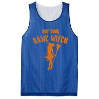 Not Your Basic Witch Gift Mesh Reversible Basketball Jersey Tank