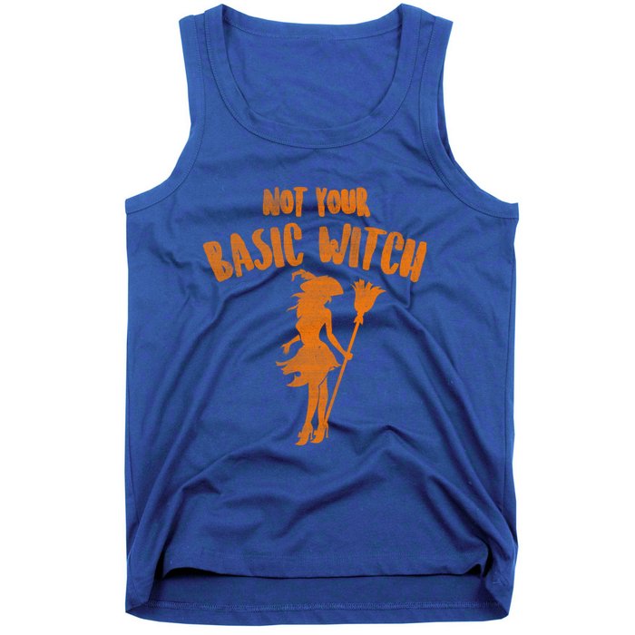 Not Your Basic Witch Gift Tank Top