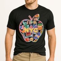 NYC Apple Doodle Cooling Performance Crew T-Shirt
