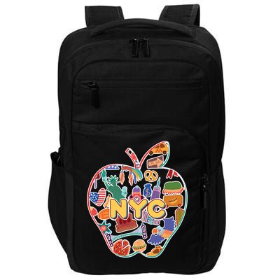 NYC Apple Doodle Impact Tech Backpack