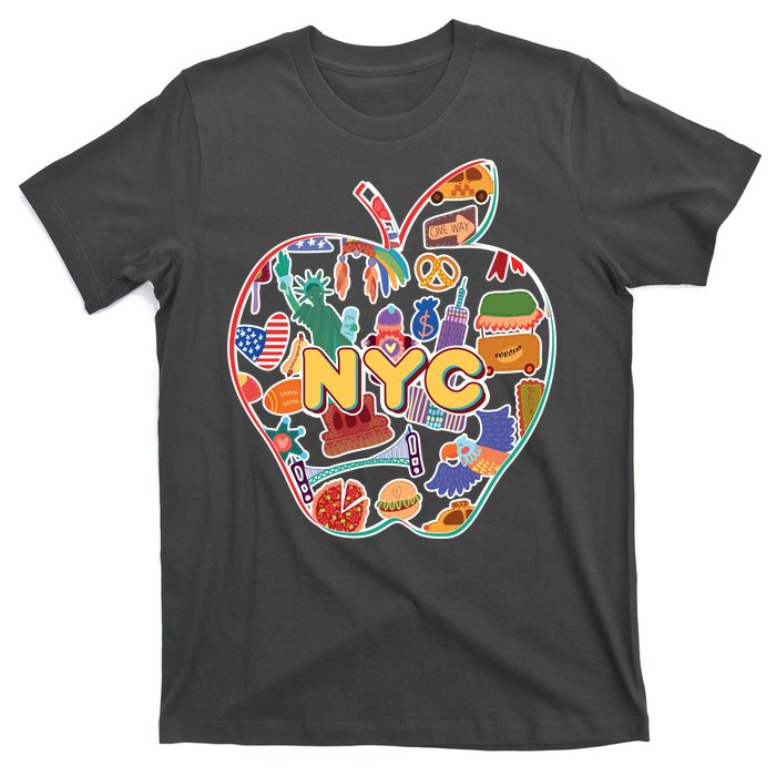 NYC Apple Doodle T-Shirt