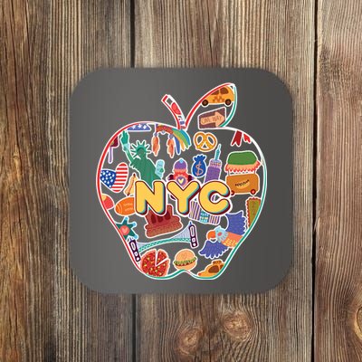 NYC Apple Doodle Coaster