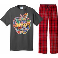 NYC Apple Doodle Pajama Set