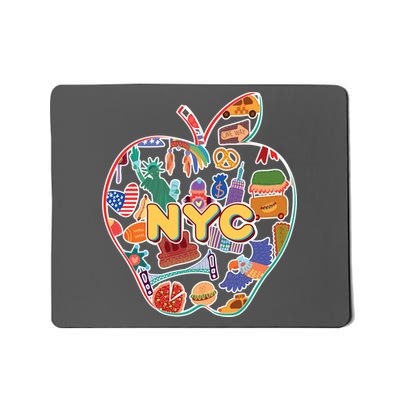 NYC Apple Doodle Mousepad