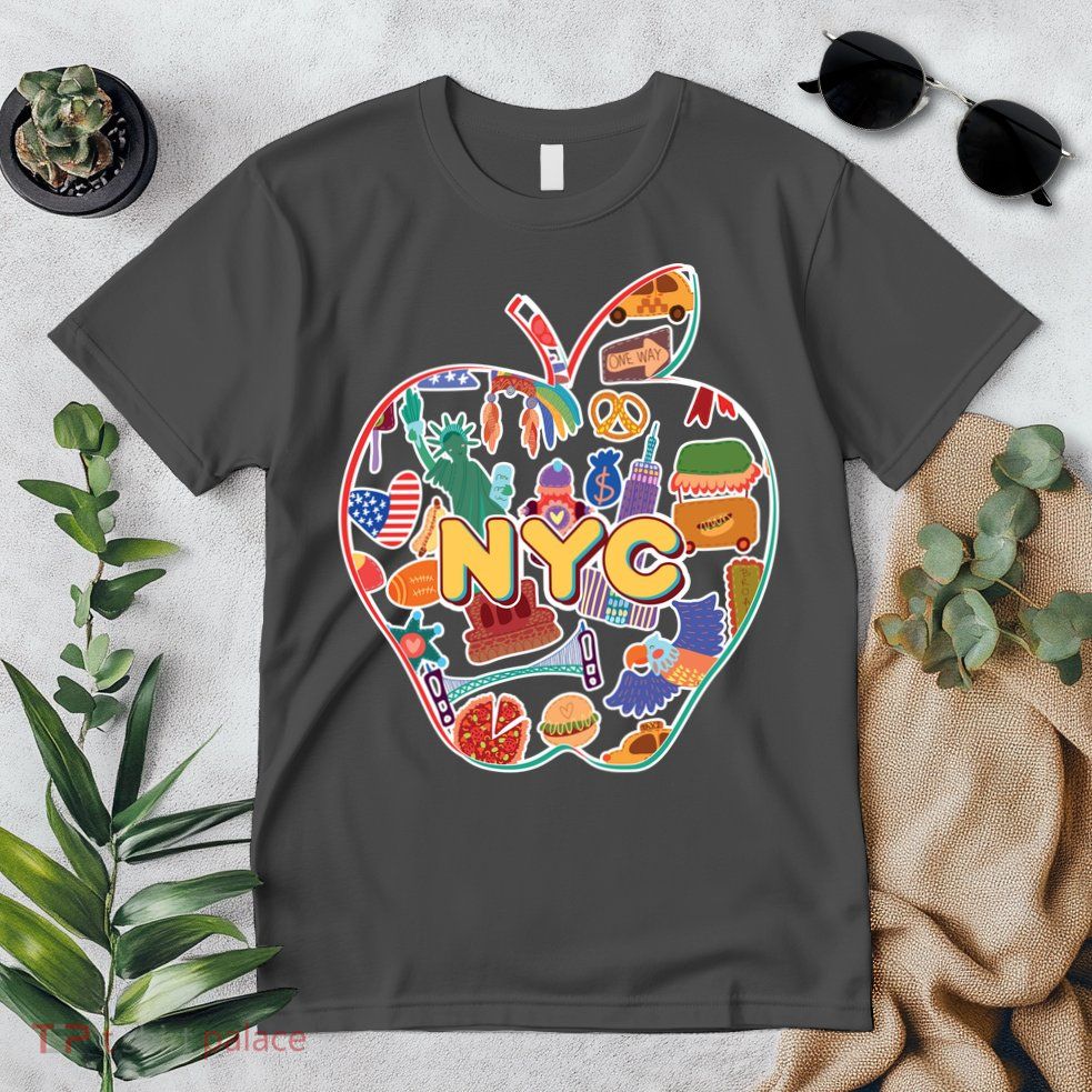NYC Apple Doodle Premium T-Shirt