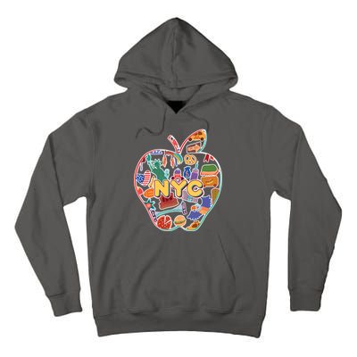 NYC Apple Doodle Tall Hoodie