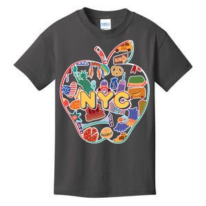 NYC Apple Doodle Kids T-Shirt