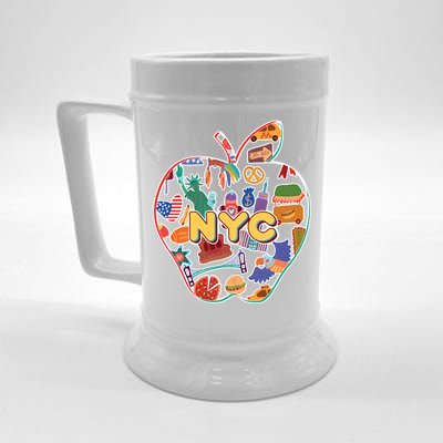 NYC Apple Doodle Beer Stein